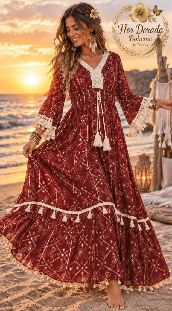 Kimono calado turquesa